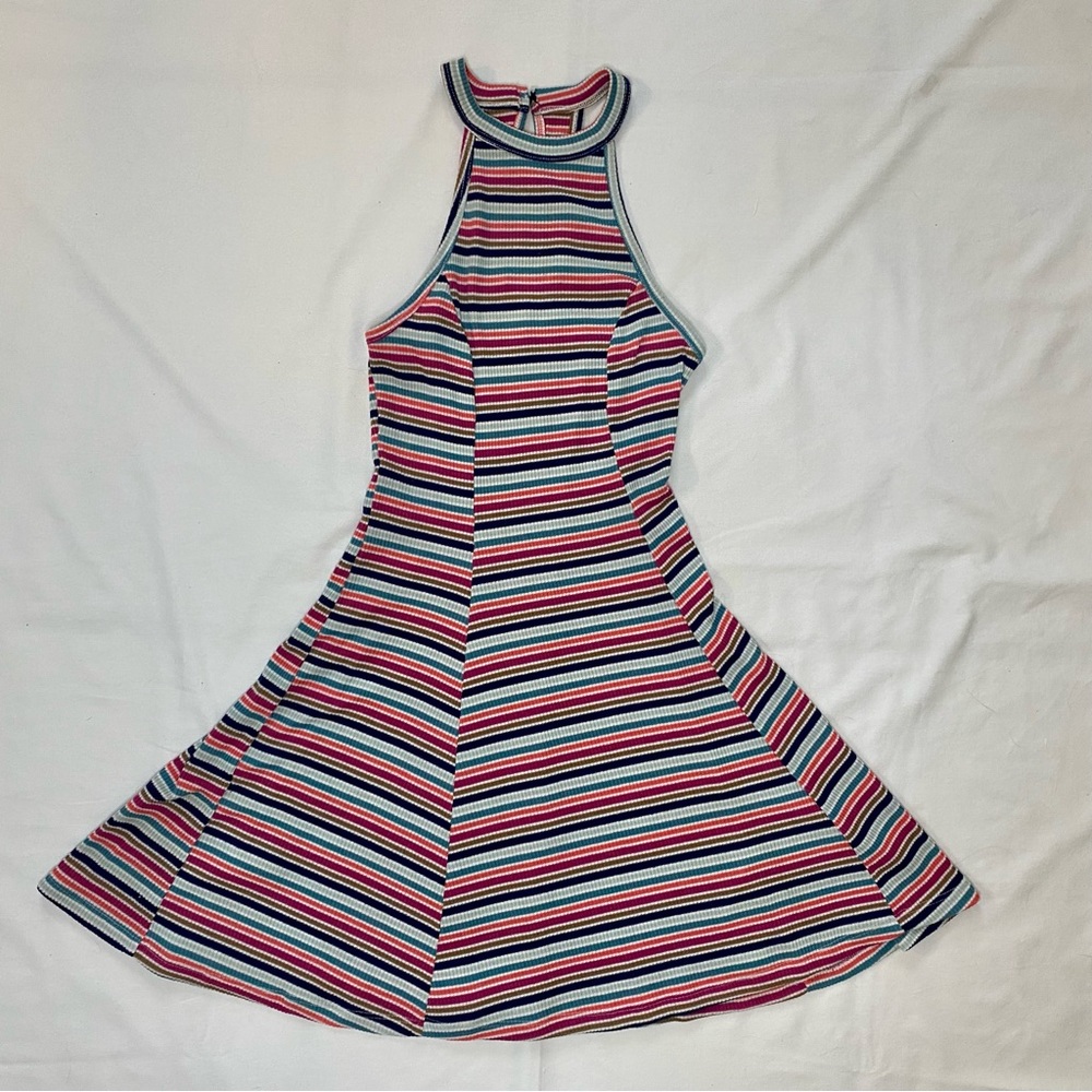 Colorful Hollister Bodycon Dress 🌈